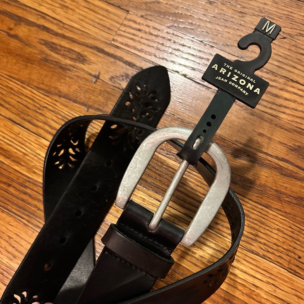 Black Leather Belt